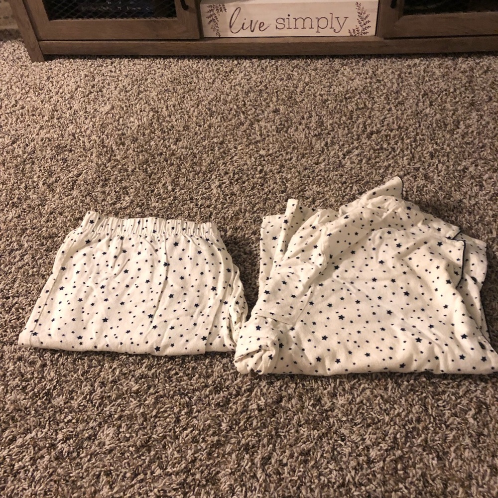 Woman’s matching pajamas